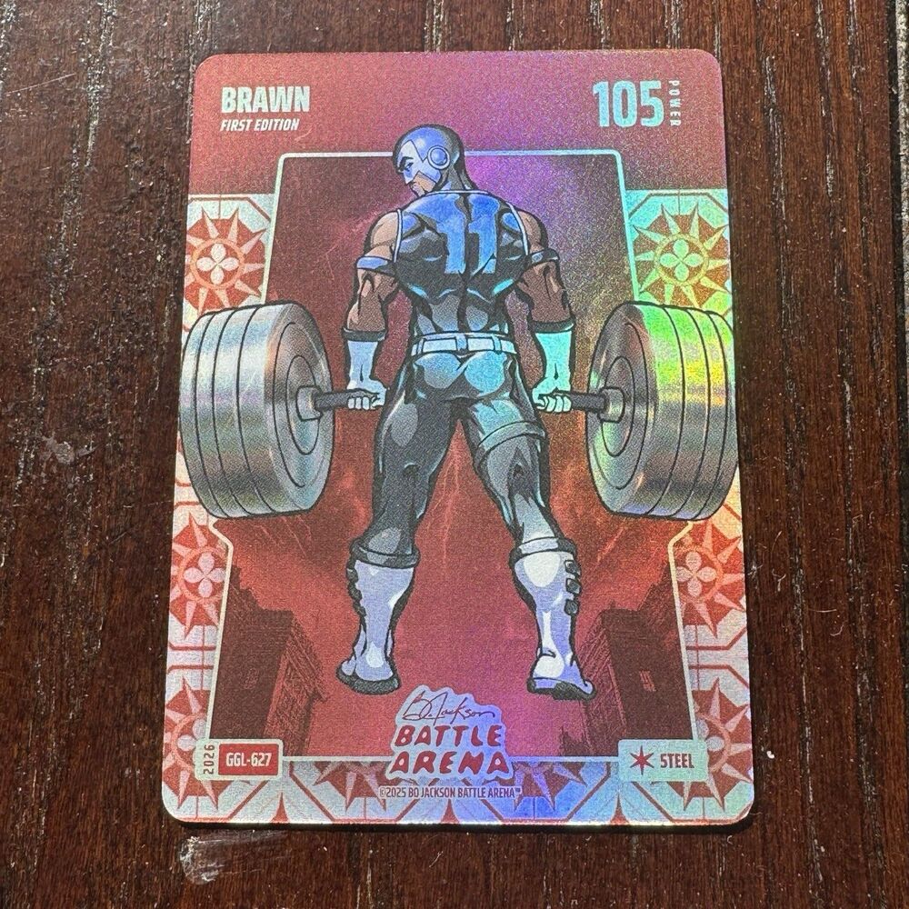 Bo Jackson Battle Arena AJ Brown Great Grandma’s Linoleum Battlefoil Eagles NFL